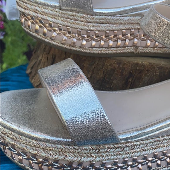 Aldo Pale Rose Gold Sandals Sz 7.5 (8) - Picture 7 of 16